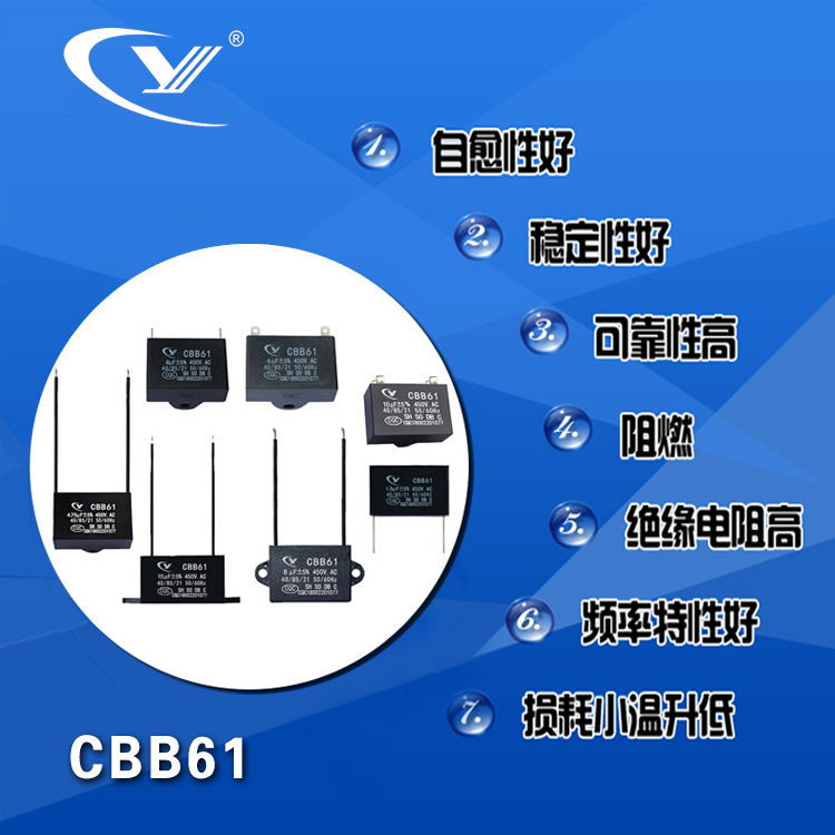 CBB61 1.8uF±5% 250V.AC